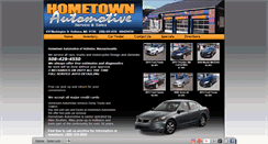 Desktop Screenshot of hometownautomotivema.net